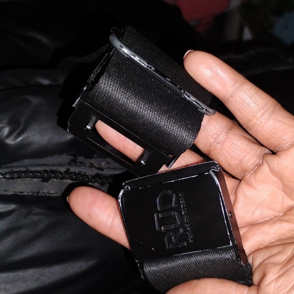 REPOSHING- RUDSAK Black Puffer Coat with Fur Trim - Picture 13 of 15